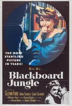 Школьные джунгли / Blackboard Jungle (1955) фильм скачать через торрет бесплатно в хорошем качестве