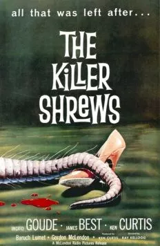 Землеройки-убийцы / The Killer Shrews (1959) фильм скачать через торрет бесплатно в хорошем качестве