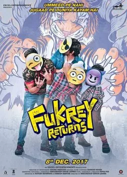 Бездельники возвращаются / Fukrey Returns (2017) фильм скачать через торрет бесплатно в хорошем качестве