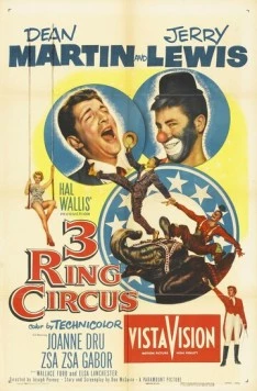 Цирк с тремя аренами / 3 Ring Circus (1954) фильм скачать через торрет бесплатно в хорошем качестве