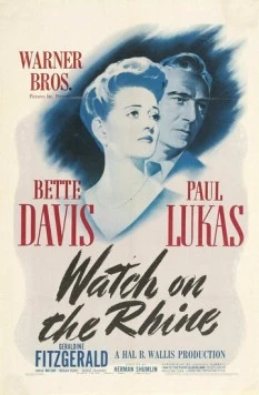 Дозор на Рейне / Watch on the Rhine (1943) фильм скачать через торрет бесплатно в хорошем качестве