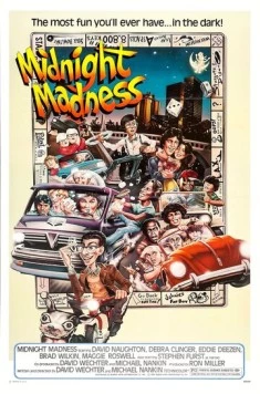 Полуночное безумие / Midnight Madness (1980) фильм скачать через торрет бесплатно в хорошем качестве