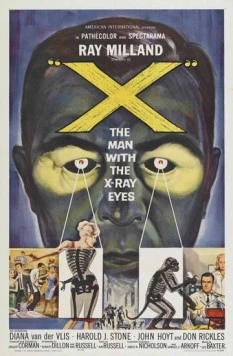 Человек с рентгеновскими глазами / X (1963) фильм скачать через торрет бесплатно в хорошем качестве