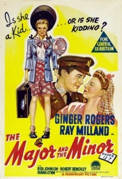 Майор и малютка / The Major and the Minor (1942) фильм скачать через торрет бесплатно в хорошем качестве