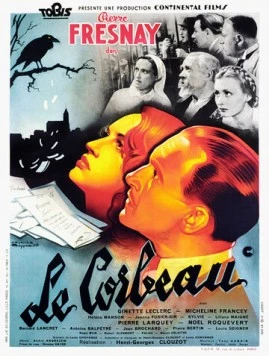 Ворон / Le corbeau (1942) фильм скачать через торрет бесплатно в хорошем качестве