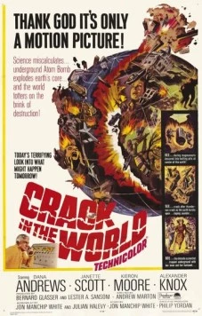 Разлом земной коры / Crack in the World (1965) фильм скачать через торрет бесплатно в хорошем качестве