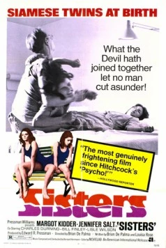 Сёстры / Sisters (1972) фильм скачать через торрет бесплатно в хорошем качестве
