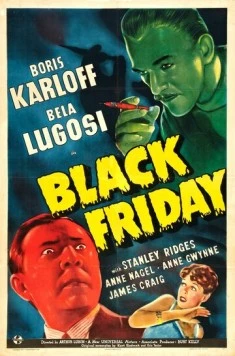 Чёрная пятница / Black Friday (1940) фильм скачать через торрет бесплатно в хорошем качестве
