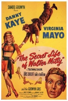 Тайная жизнь Уолтера Митти / The Secret Life of Walter Mitty (1947) фильм скачать через торрет бесплатно в хорошем качестве