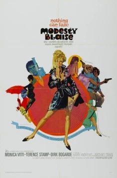 Модести Блэйз / Modesty Blaise (1966) фильм скачать через торрет бесплатно в хорошем качестве