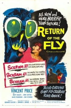 Возвращение мухи / Return of the Fly (1959) фильм скачать через торрет бесплатно в хорошем качестве
