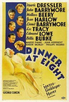 Ужин в восемь / Dinner at Eight (1933) фильм скачать через торрет бесплатно в хорошем качестве