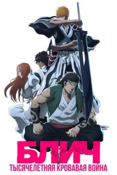 Блич: Тысячелетняя кровавая война / Bleach: Sennen Kessen-hen (2022) сериал мультфильм аниме скачать через торрет бесплатно в хорошем качестве