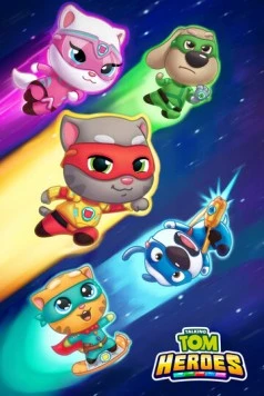 Говорящий Том: Герои / Talking Tom Heroes (2019) фильм скачать через торрет бесплатно в хорошем качестве