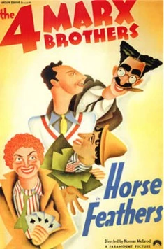 Лошадиные перья / Horse Feathers (1932) сериал скачать через торрет бесплатно в хорошем качестве