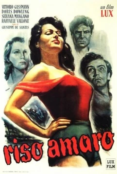 Горький рис / Riso amaro (1949) фильм скачать через торрет бесплатно в хорошем качестве