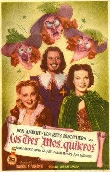 Три мушкетера / The Three Musketeers (1939) сериал скачать через торрет бесплатно в хорошем качестве