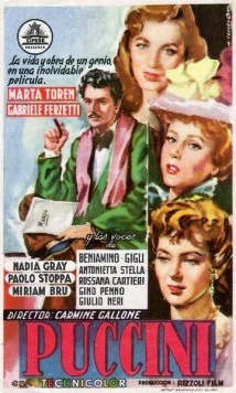 Пуччини / Puccini (1953) сериал скачать через торрет бесплатно в хорошем качестве