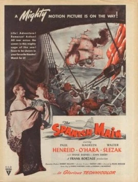 Испанские морские владения / The Spanish Main (1945) фильм скачать через торрет бесплатно в хорошем качестве