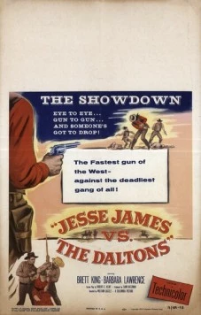 Джесси Джеймс против Далтонов / Jesse James vs. the Daltons (1954) фильм скачать через торрет бесплатно в хорошем качестве