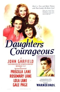 Мужественные дочери / Daughters Courageous (1939) фильм скачать через торрет бесплатно в хорошем качестве