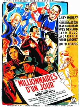 Миллионеры на один день / Millionnaires d'un jour (1949) фильм скачать через торрет бесплатно в хорошем качестве